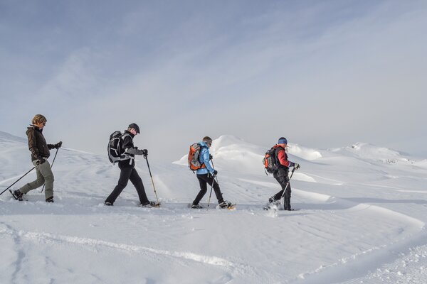 Snowshoeing Gottesacker | © Kleinwalsertal Tourismus eGen