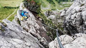 2-Länder-Sportklettersteig