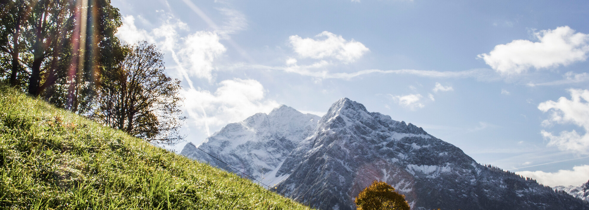 Herbststimmung in Hirschegg | © Kleinwalsertal Tourismus eGen | Fotograf: Carolin Schratt