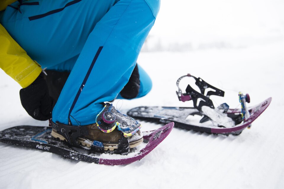 Schneeschuhwandern Kleinwalsertal Winter | © Kleinwalsertal Tourismus | Oliver Farys