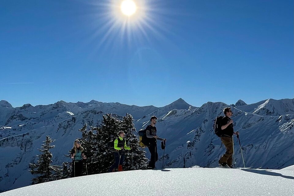 Splitboard Camp Kleinwalsertal Winter | © Abenteuer Vertical | Christian Kohler