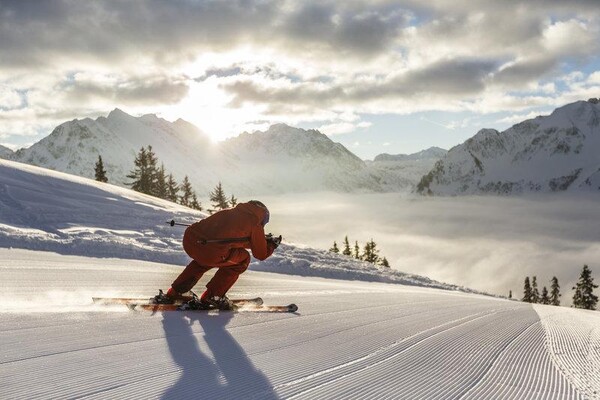 Skifahren am Walmendingerhorn